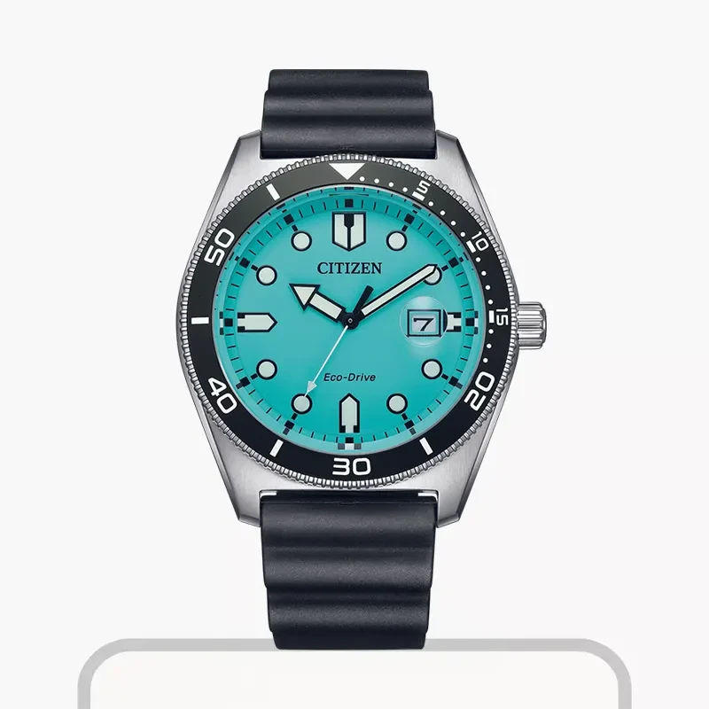 Citizen Eco-Drive Turquoise Tiffany Blue Dial Men's Watch | AW1760-14X